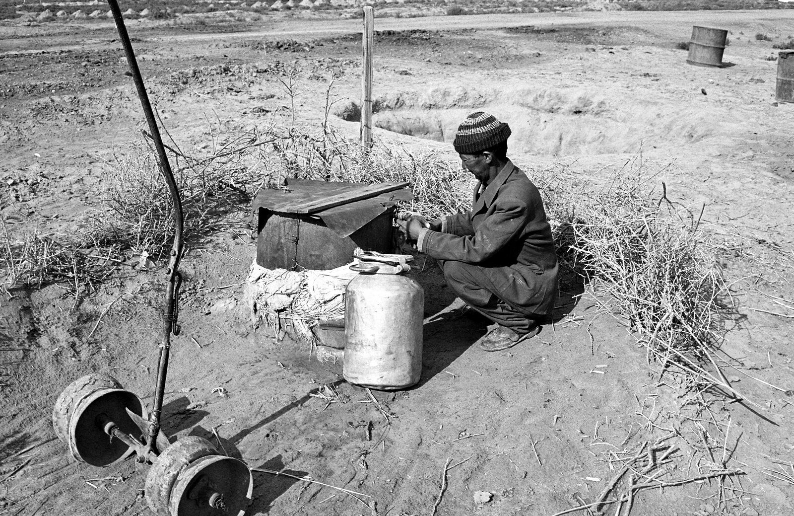 Посёлок Учсай. Июнь 2002