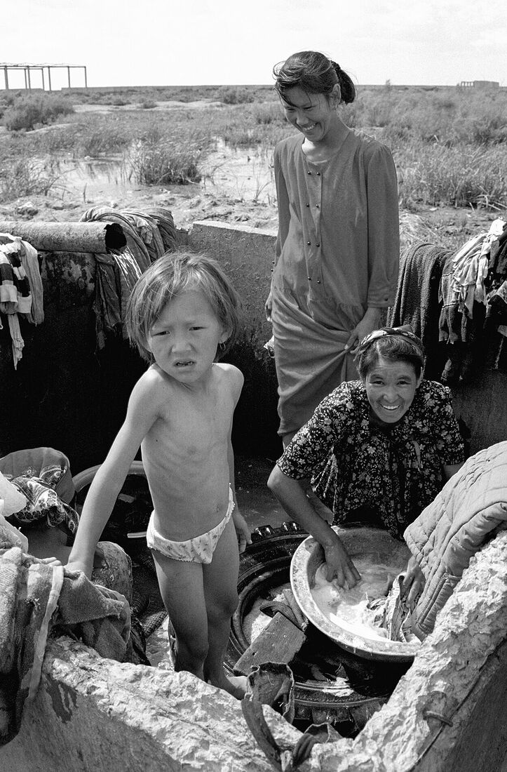 Посёлок Кзахдарья. 2002